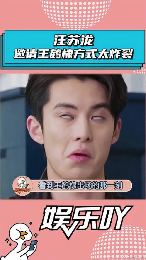 王鹤棣 当嘉宾,出场的那一刻我小脑萎缩了!