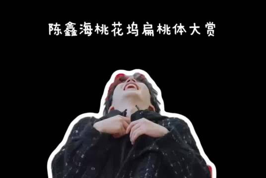 陈鑫海桃花坞展灿烂笑容传递欢乐
