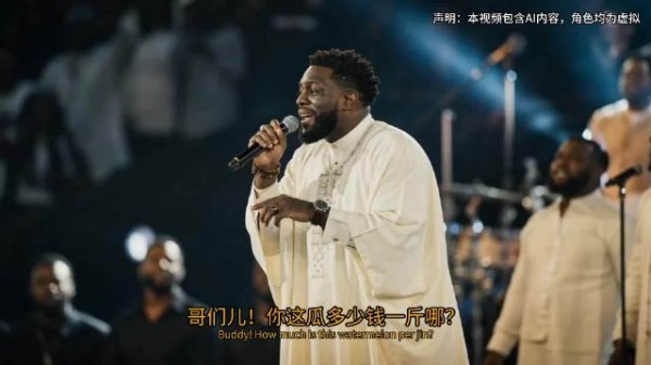 华强买瓜大型福音演唱会现场