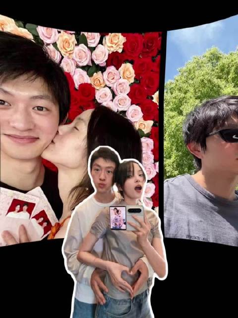 雎晓雯520晒比心自拍，恬淡气质展节日甜蜜