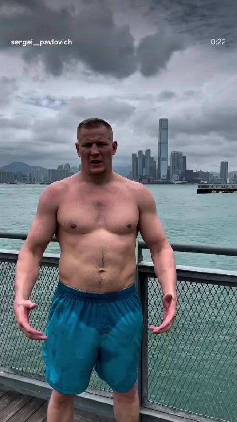 “大白熊”谢尔盖·帕夫洛维奇(Sergei Pavlovich)已经抵达香港!