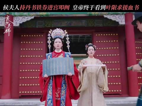良辰美锦：叶限母亲带丹书铁券求见皇帝，小皇帝为了叶限硬刚群臣！