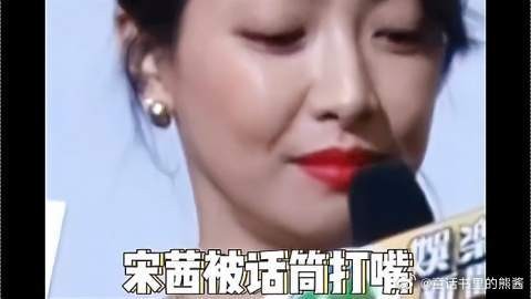 宋茜在红毯上遭到话筒打嘴，顿时有些不高兴了，你怎么看？
