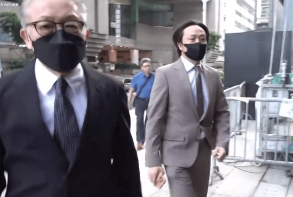 郑中基与余思敏再次现身法庭，二人离婚案仍未完结