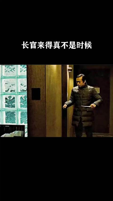 长官来得真不是时候 !