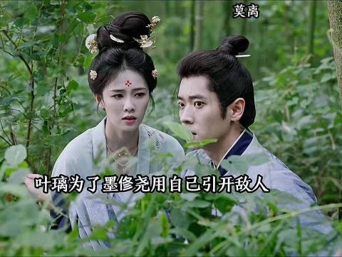 叶璃为了墨俢尧引开敌人自己摔下悬崖