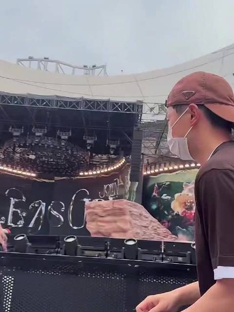 马龙去看蔡依林鸟巢演唱会了