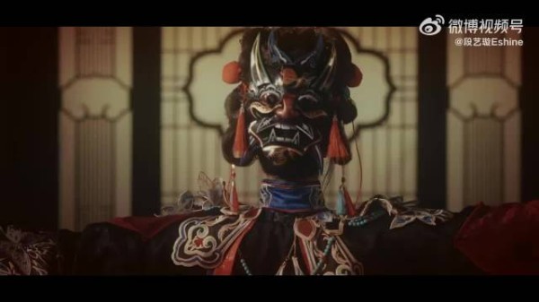 段艺璇《青墙怨》MV释出，非遗傩戏碰撞古风虐恋，破碎氛围感拉满了！