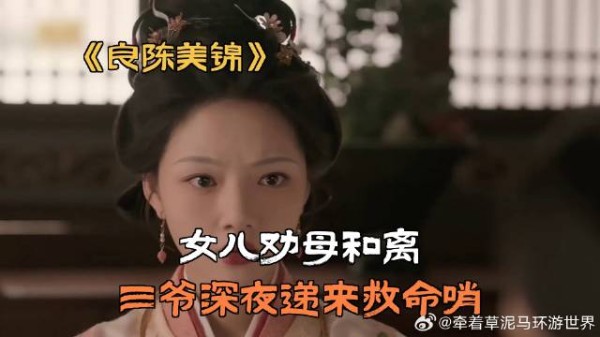 女儿劝母和离，三爷深夜递来救命哨