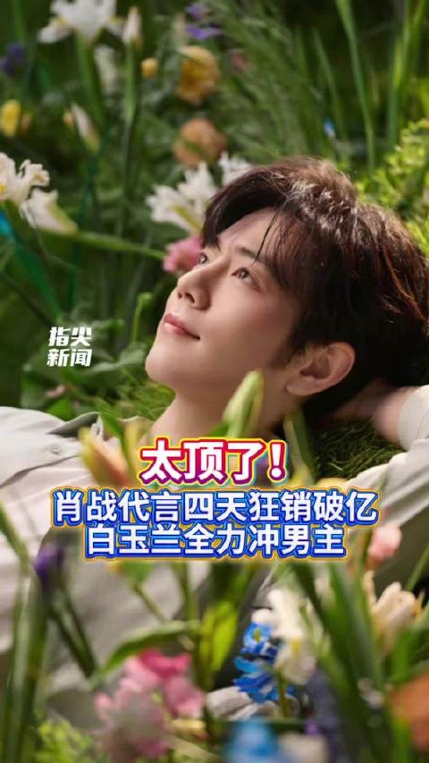 太顶了！肖战演艺与商业全面开花