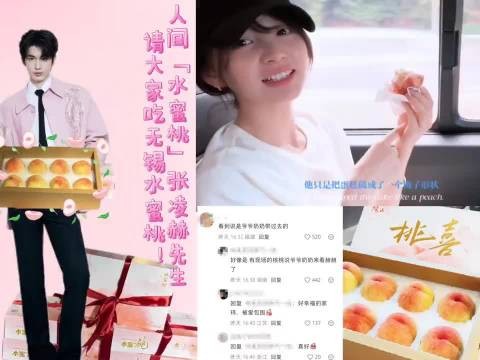他的水蜜桃 张凌赫 无锡水蜜桃 #欲盖弥彰 吞服