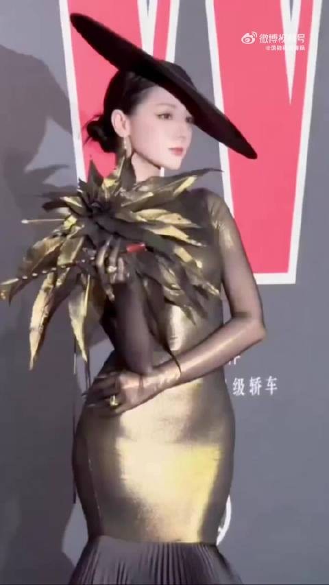 迪丽热巴W盛典红毯完整版,审美高级的巴巴