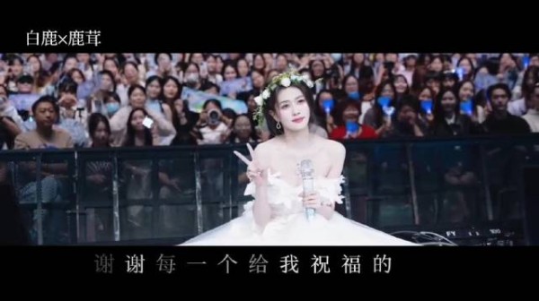 白鹿十周年见面会重释名字，置顶合照纪念与鹿茸双向奔赴