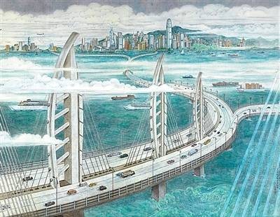 龙腾粤港澳 图绘湾区魂(读画)