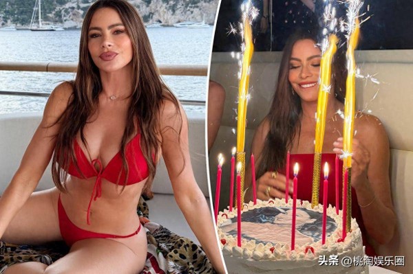 《摩登家庭》女星54岁生日!意大利游艇晒红衣泳装,状态惊艳全网