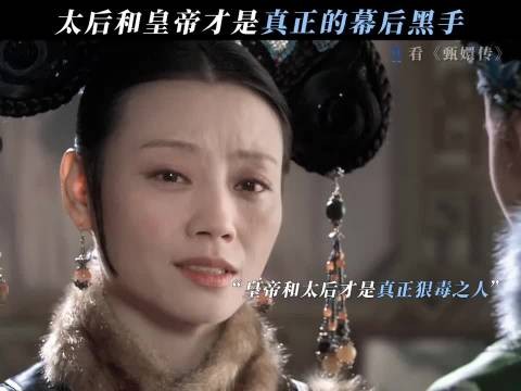 不愧是上一届的宫斗冠军,借别人的手达成自己目的甄嬛传