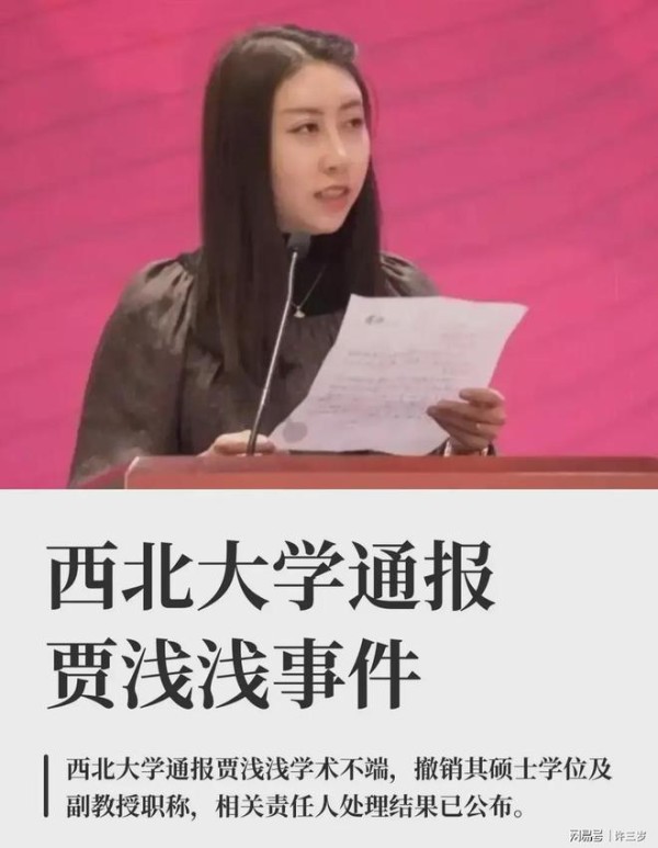 贾浅浅被撤职!这哪是惩罚,这是一次精心策划的“安全着陆”。