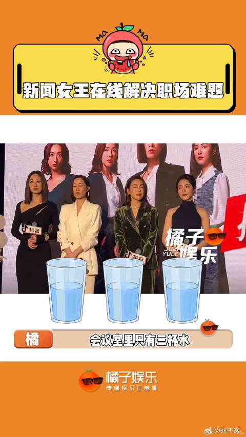 想知道你们的答案！新闻女王 微博VC计划