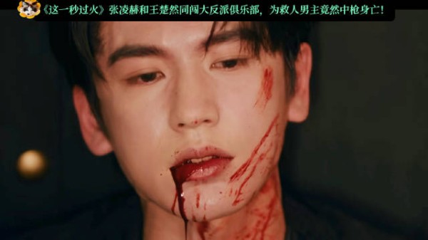 这一秒过火张凌赫为救王楚然中枪，男主14集身亡