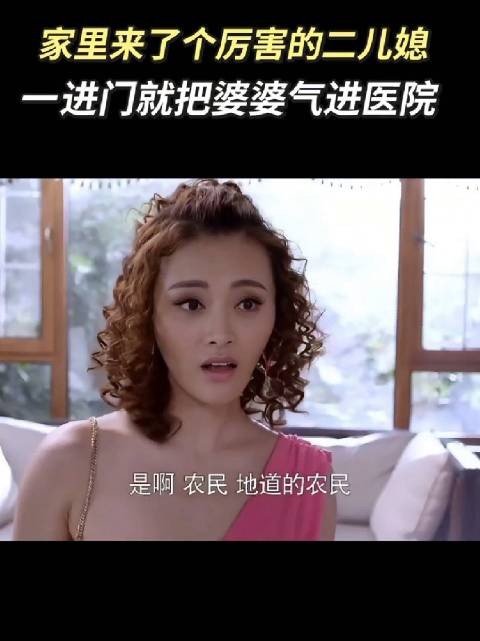 家里来了个厉害的二儿媳妇,一进门就把婆婆气进医院