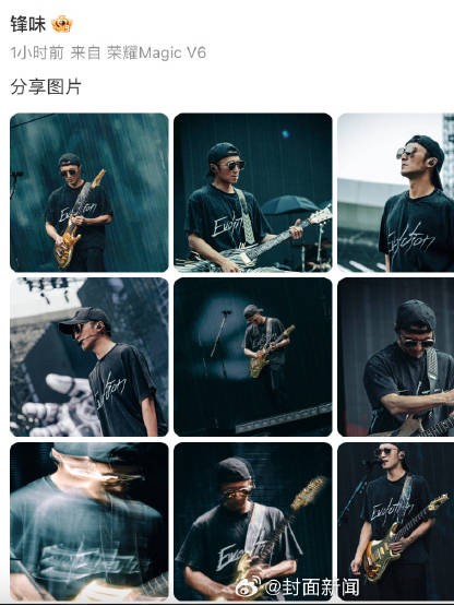 谢霆锋被发现鬓角多了好多白发