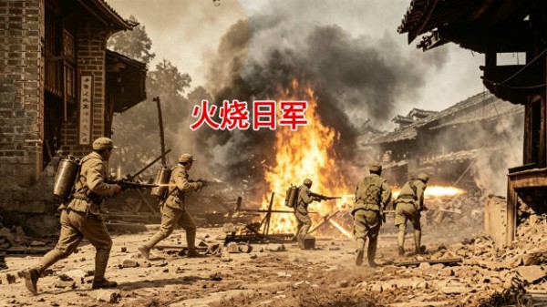 1944年腾冲战役录像：火枪焚烧日军歼敌6000人，此外遍地英烈身死