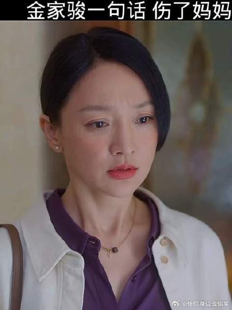 金家骏一句话,伤了妈妈的心