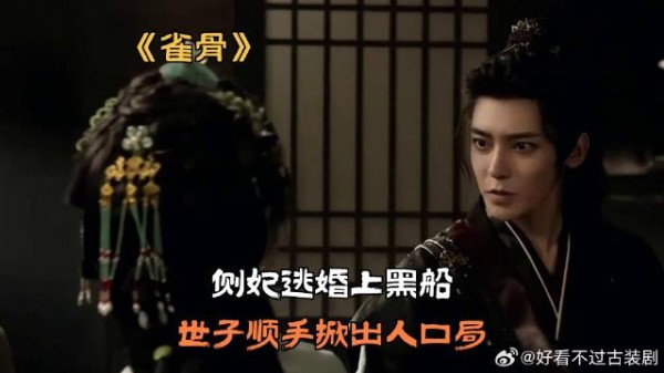 《雀骨》侯明昊艾米 侧妃逃婚上黑船,世子顺手掀出人口局