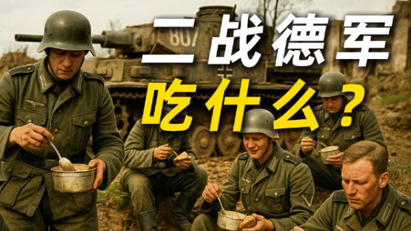 二战德军伙食揭秘:前线德国士兵吃什么?