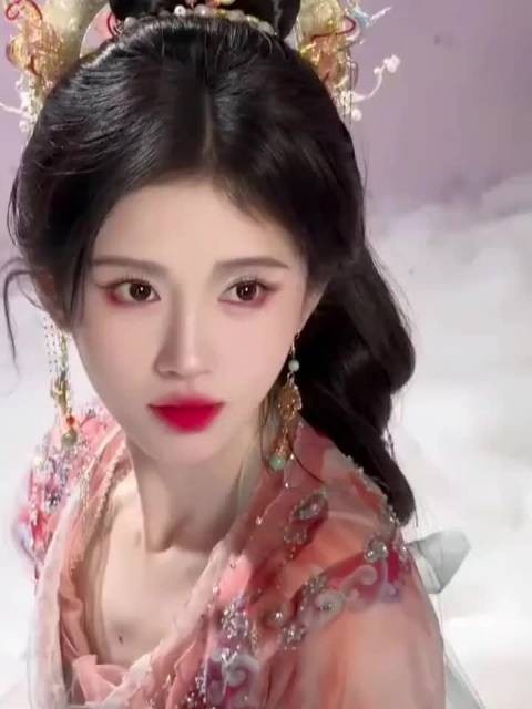 鞠婧祎神女造型,清冷与明媚完美交融