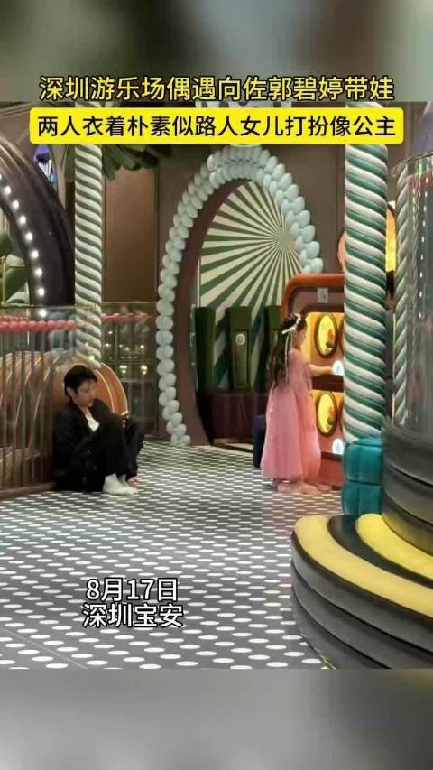 网友深圳偶遇向佐