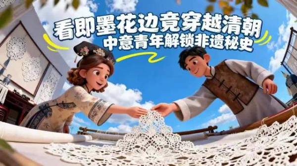 一不小心穿越了!跟随中意青年探秘即墨花边