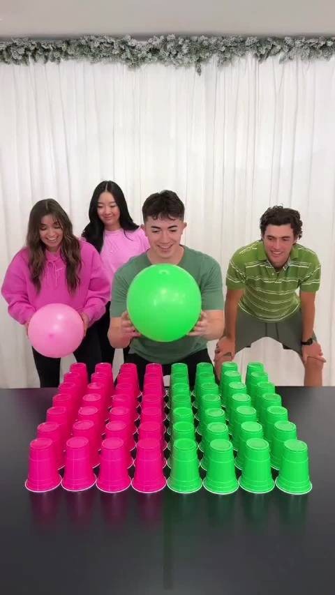 留到最后的颜色获胜!男生VS女生