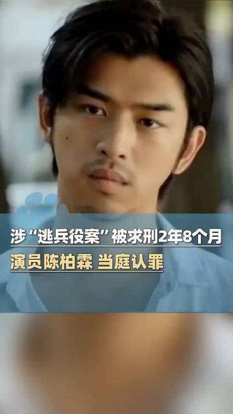 陈柏霖请求缓刑