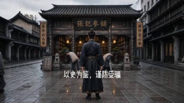 请君入局 一纸字据博取信任,一场闹剧转移注意,一口空箱骗走百两人参