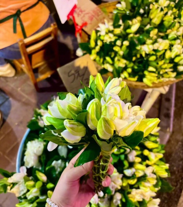 湖北街头栀子花香满溢,十元买回夏日专属味道