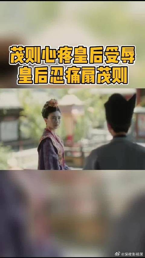 心疼茂则,也心疼皇后,受委屈了怎么办,只能忍着,毕竟官家