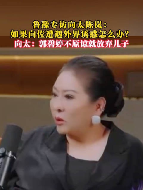 向太表态如果向佐婚姻犯错会站郭碧婷