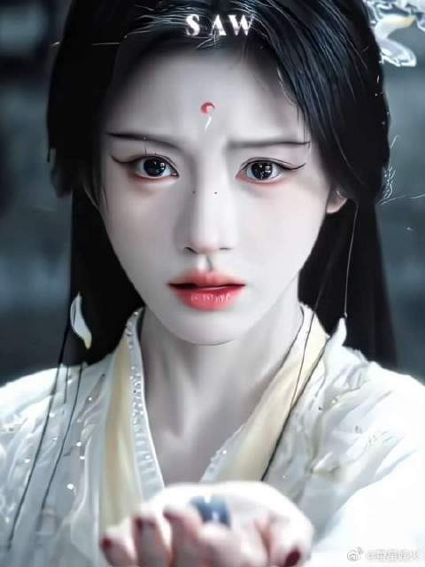 诸位请看,眼前这位,便是我可爱的妻子