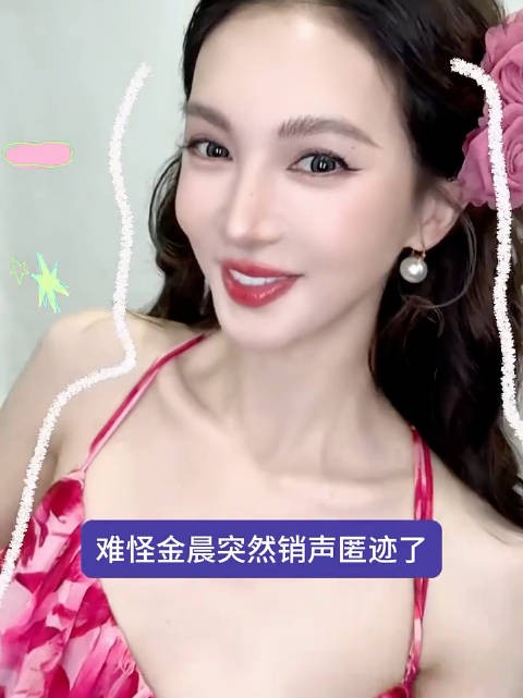 难怪金晨突然销声匿迹了