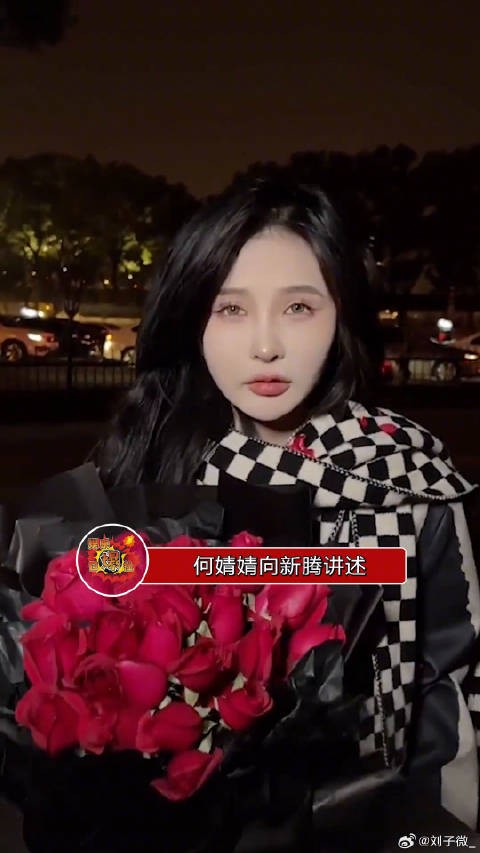 何婧婧向新腾讲述自己的鼻子是怎么被前男友殷世航撞歪的过程!