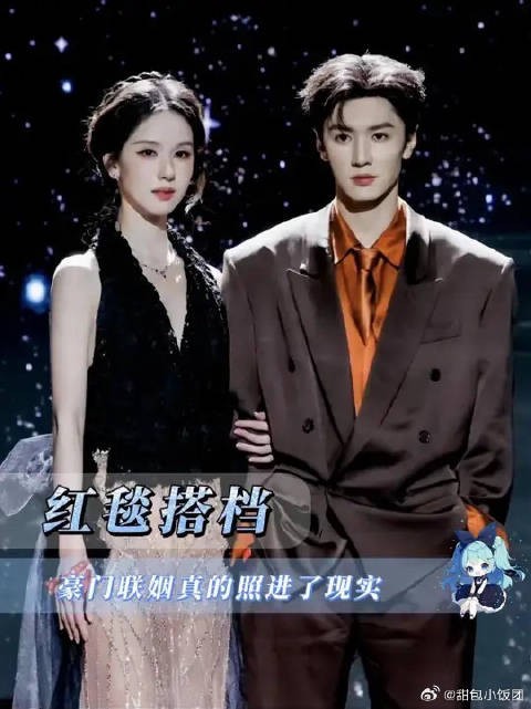 一场红毯下来,小说里的豪门联姻照进现实!