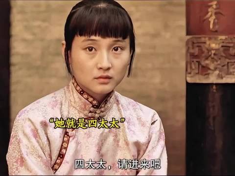 她已经看见了这个宅院的残酷 只是逃不出去