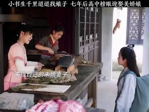 小书生千里迢迢找娘子,七年后高中榜眼迎娶美娇娘…玉面桃花总相逢