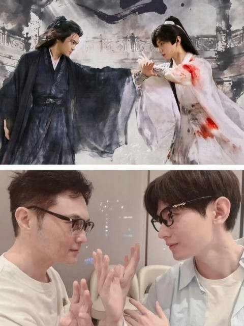 最强师徒！成毅张智霖赴山海1周年售后