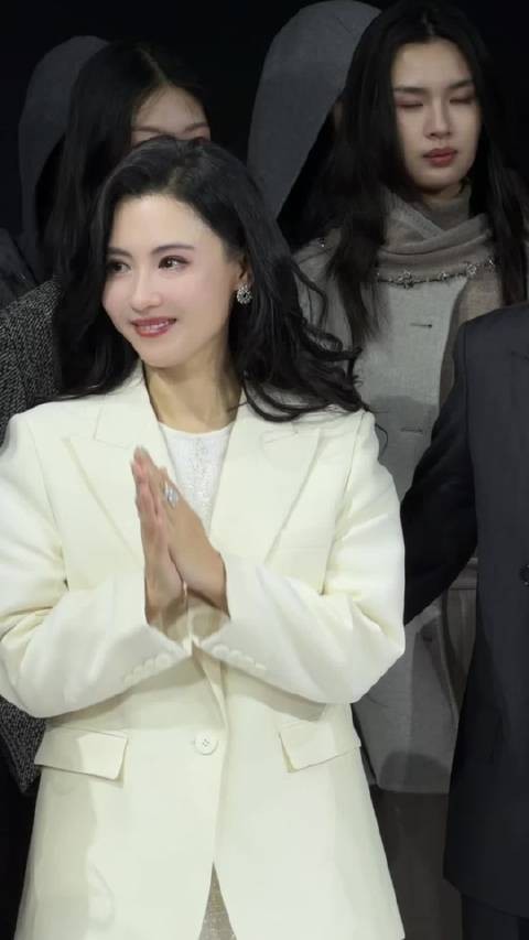张柏芝看秀,现实版言情小说女主名场面