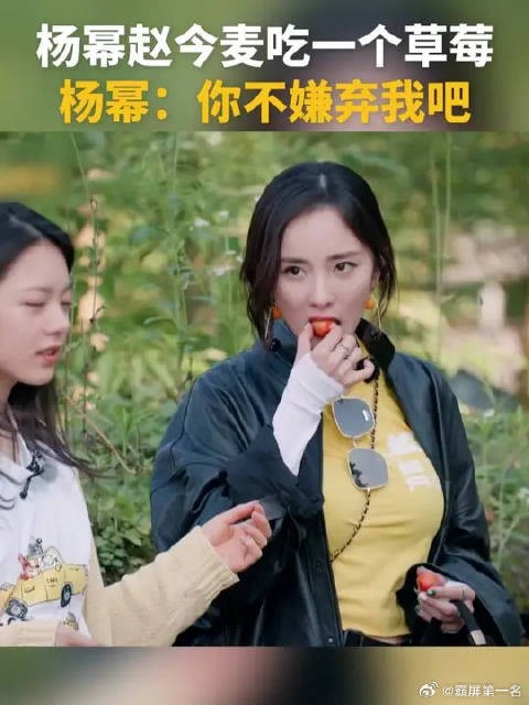 杨幂赵今麦的关系好好哦