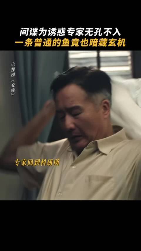 谁看《交锋》这段不心头一紧危险就伪装在出国交流这种日常场合