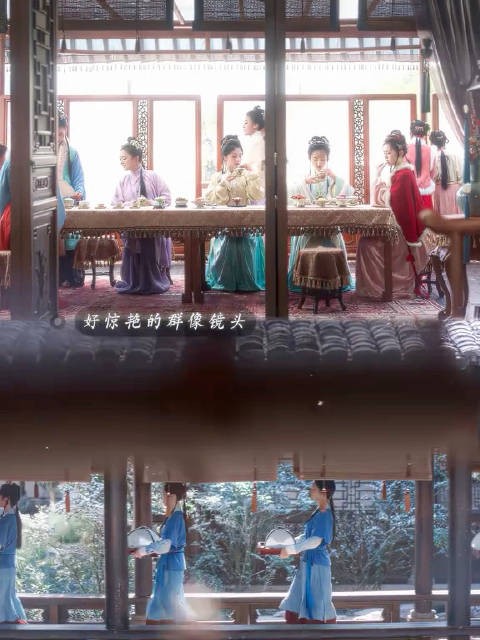 这剧群像画面拍的还行，看一些构图还不错！