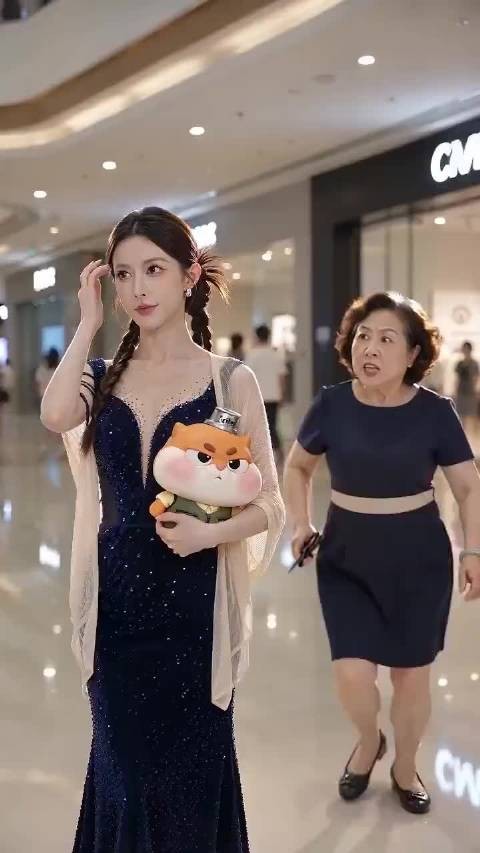 礼服被剪反手霸气回击,大快人心